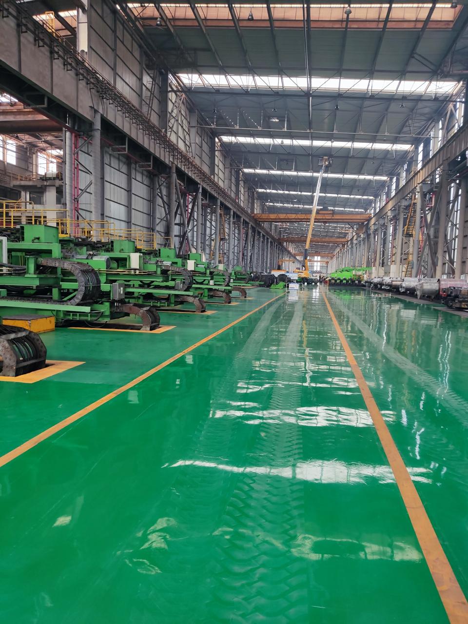 Acería — planta industrial de acero en China
